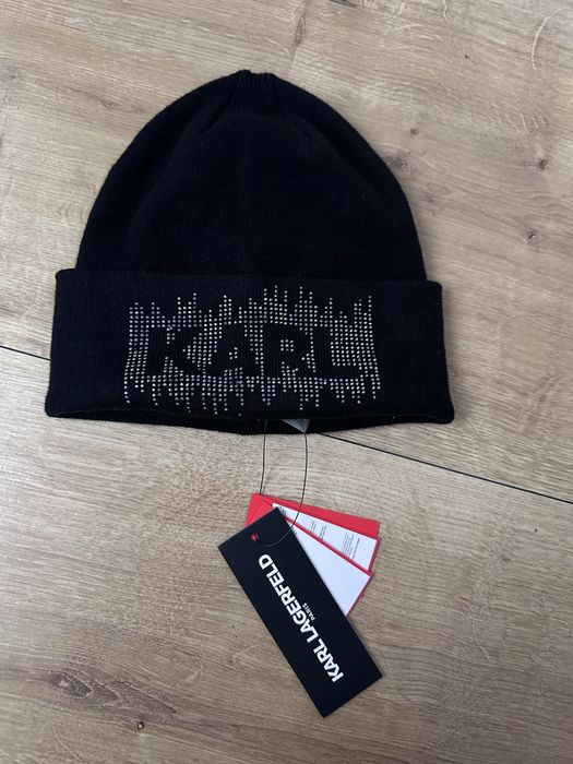 Nowa oryginala czapka beanie Karl Lagerfeld oryginał metki