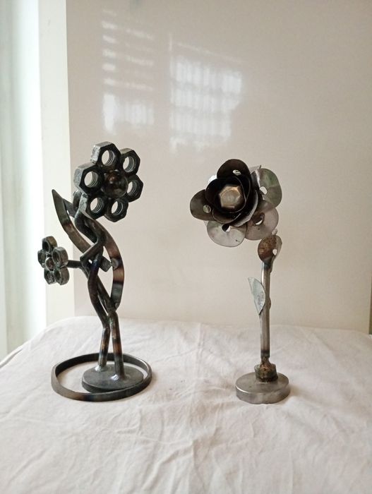 Spawane figurki metalowe