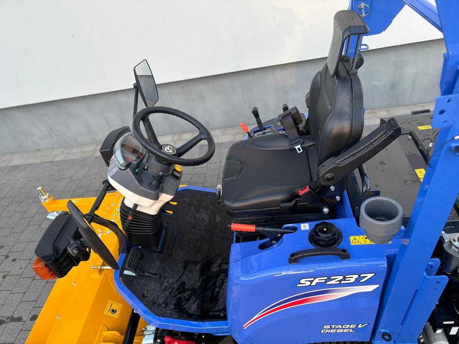 Kosiarka ISEKI SF 237 z kosiarką bijakową Muthing FM160!