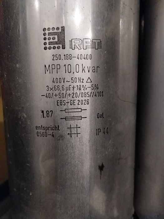 Kondensatory do kompensacji mocy