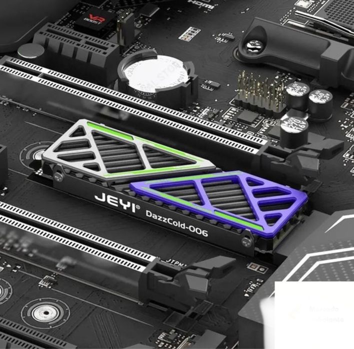 Dissipador de calor em liga de aluminio