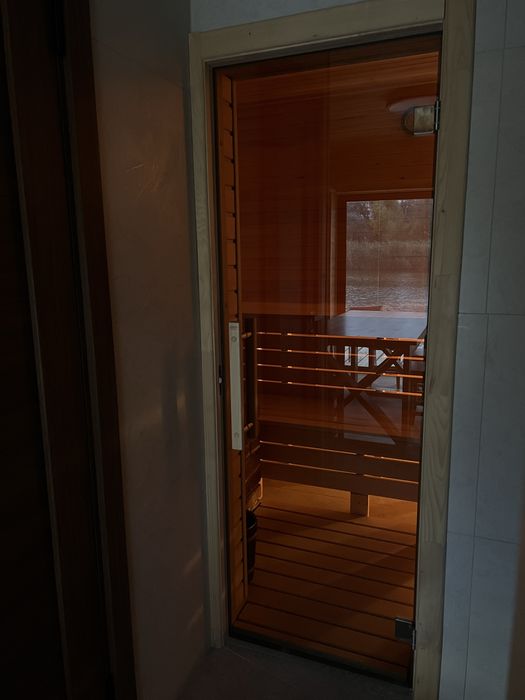 Лазня на дровах з виходом до річки Оріль