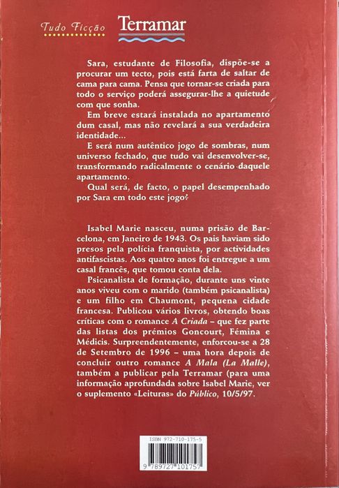 A Criada de Isabel Marie