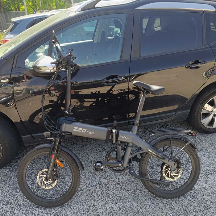 Bicicleta elétrica dobrável Pvy z20 evo