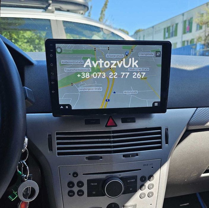Магнітола ZAFIRA B C Opel ASTRA H G VECTRA C MERIVA CarPlay Андроїд 16