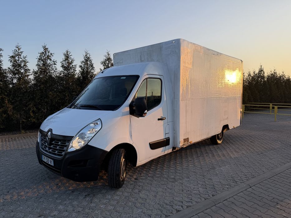 Renault Master III 2.3 dCi Zabudowa kontener niskopodłogowy niski przebieg 164 tys km