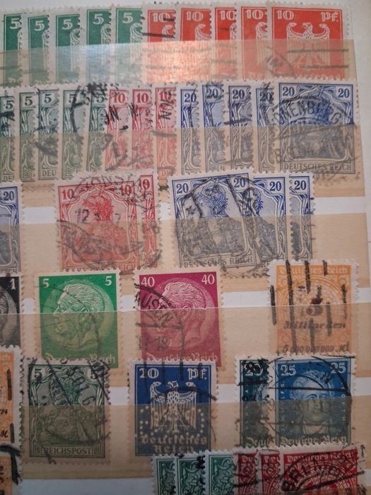 80 Selos Alemanha Raich
