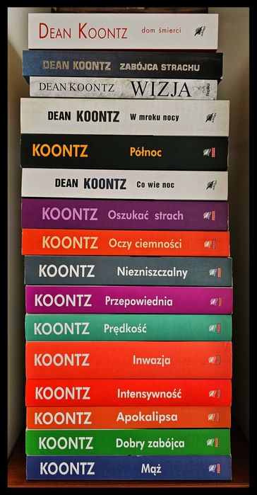 Koontz Dean. 16-ście tytułów.