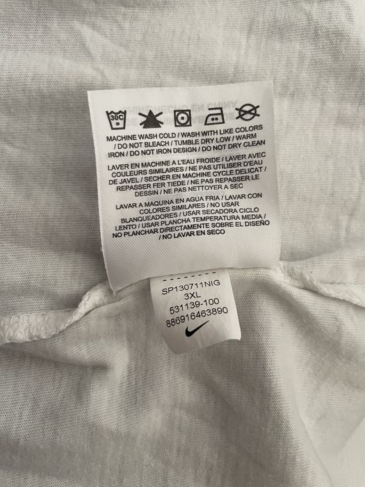 Koszulka Nike 3xl XXXL sole food bite me vintage y2k plus size tshirt