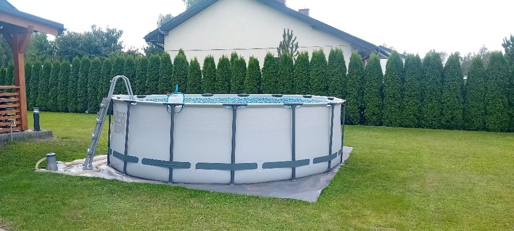 Basen  Bestway  STEEL MAX PRO 457x122 dodatki