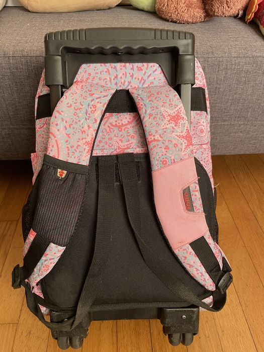 Mochila Totto trolley com estojo