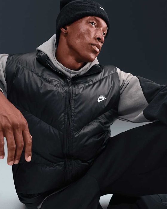 ‼️Жилетка безрукавка Nike Windrunner Statement Down NSW Оригинал! (HV1480-010)