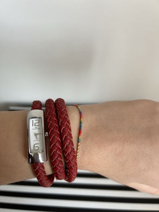 Relógio Eletta vermelho