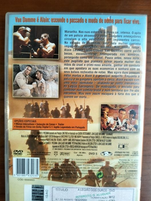 DVD A Legião dos Duros