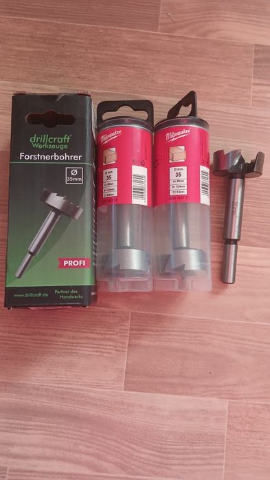 Фреза по дереву, сверло Форстнера.