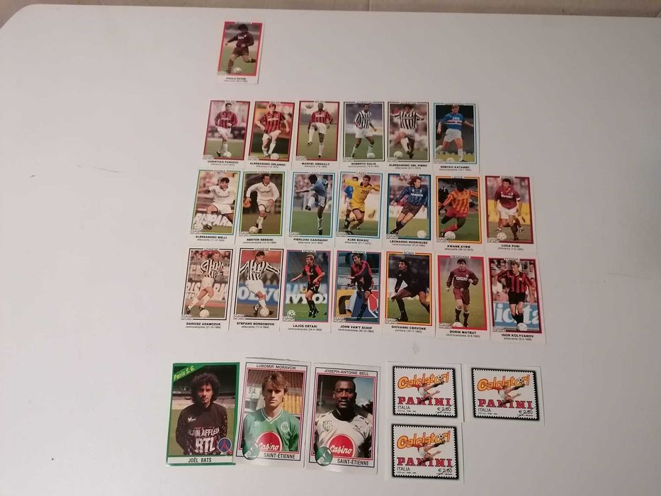 Cromos raros da revista Guerino Sportivo