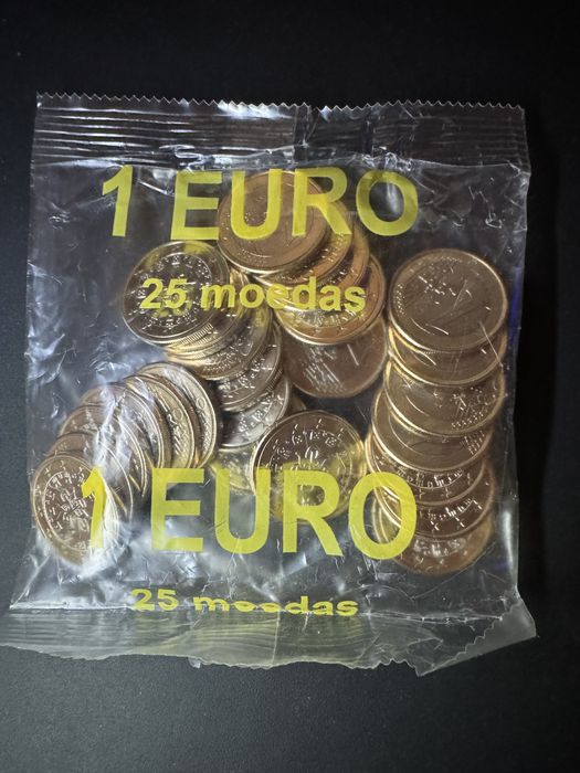 Conjunto de moedas euro Portugal 2002