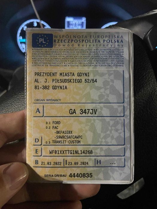 Sprzedam Ford Transit Custom