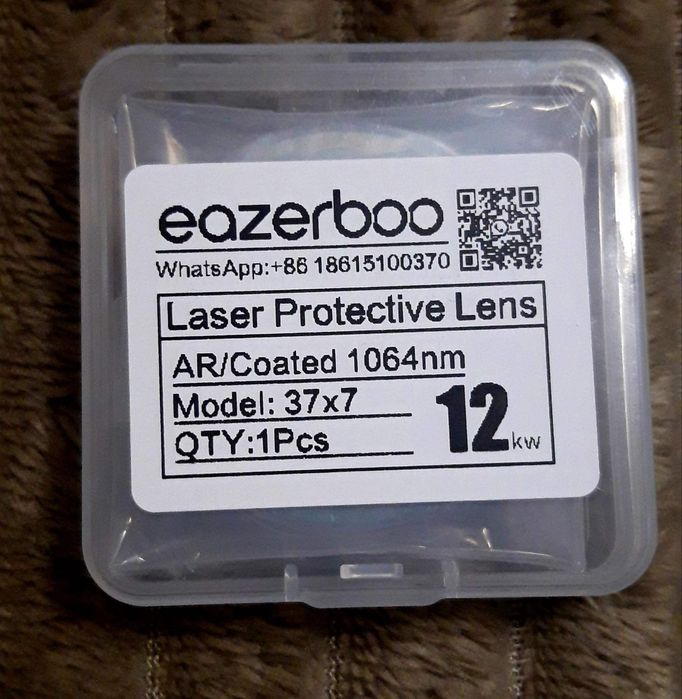 Захисне скло лінза лазера, BM111, BM110 Raytools 37×7 12 квт