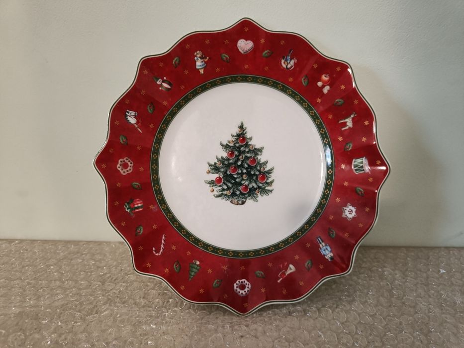 Talerz Villeroy & Boch Toy's Deligh świąteczny