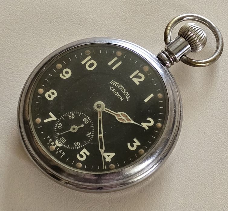 Годинник Ingersoll Radiolite карманний вінтажний.