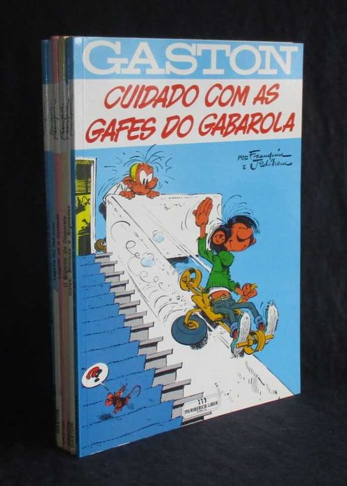 Livros BD Gaston Meribérica Liber