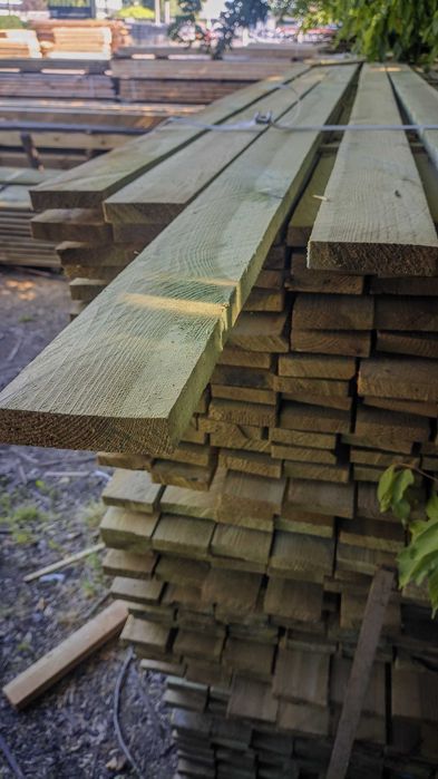 deska calowa, sosnowa, szerokość 10cm, 2,5x10x4m