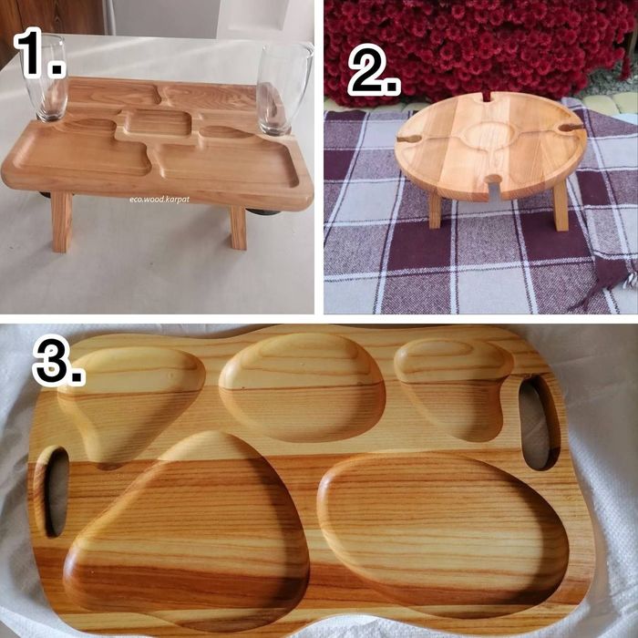 Дерев'яні менажниці