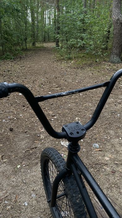 rower bmx czarny