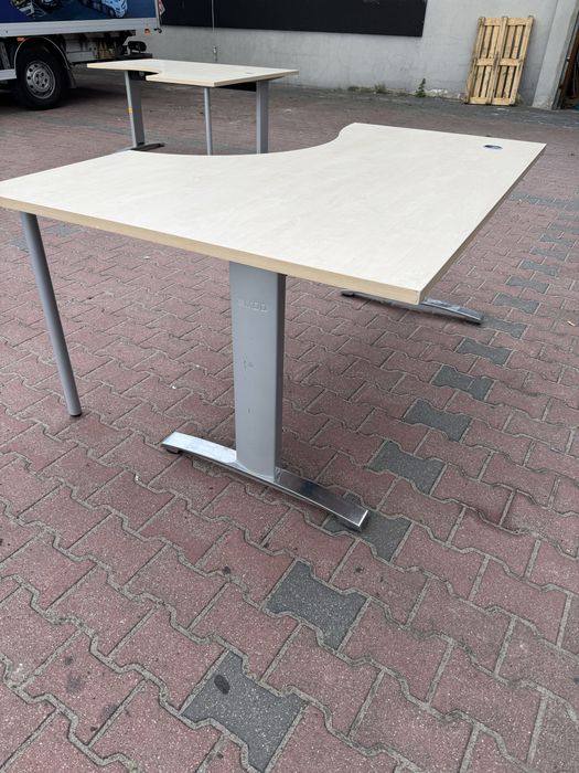 Biurka ,narozne 160/120 uzywane ,poleasingowe