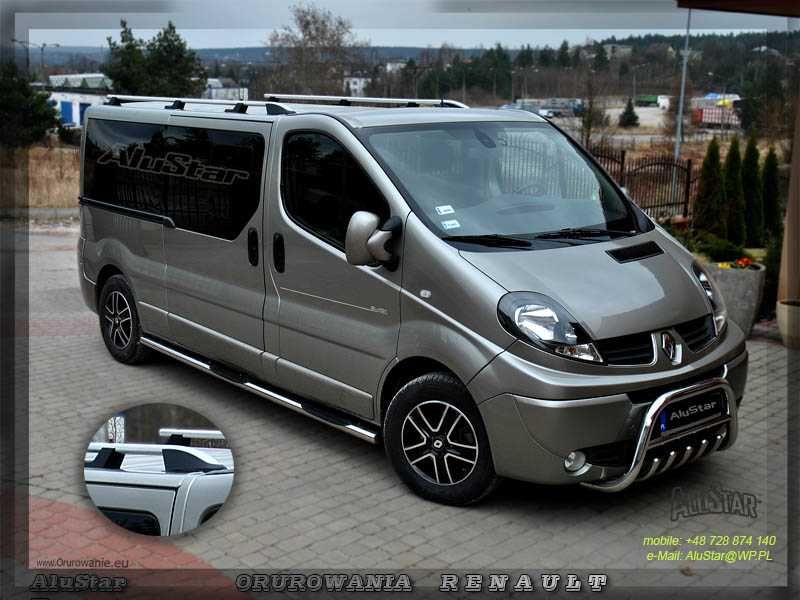 TRAFIC VIVARO MASTER Orurowanie Orurowania Podesty