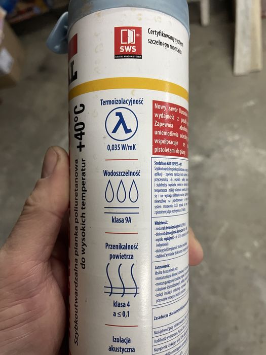 piana pistoletowa duravalve SOUDAL  .1 sztuka