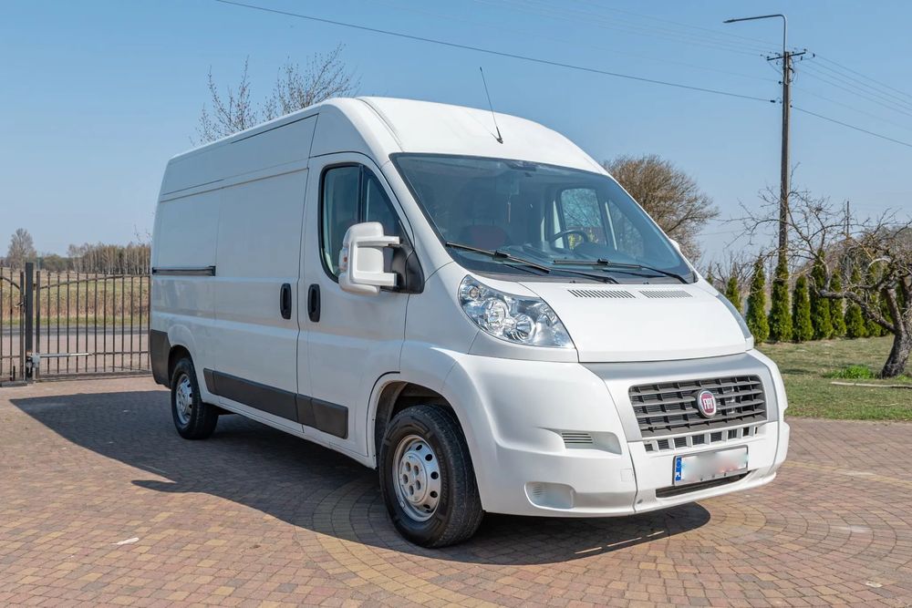 Fiat DUCATO  2,0D 115km, klima, 3osobowy, L2H2, czujniki parkowania, kamera, FV 23%