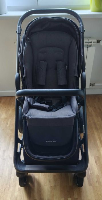 Wózek dziecięcy - Muuvo Trick 2w1 - Iron Graphite