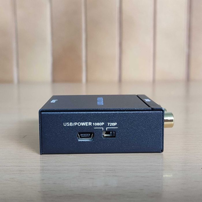 Conversor adaptador AV Rca para Hdmi - NOVO SELADO