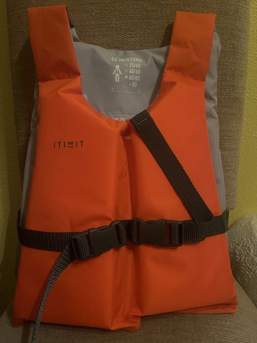 Colete de ajuda à flutuação Kayak Stand Up Paddle Veleiro BA 50 Newtons DTC SUP ITIWIT decathlon