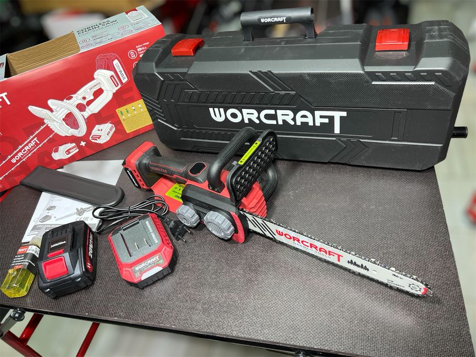 Аккумуляторная бесщеточная пила WORCRAFT CGC-S20LiBD CGC-S20LiBDM