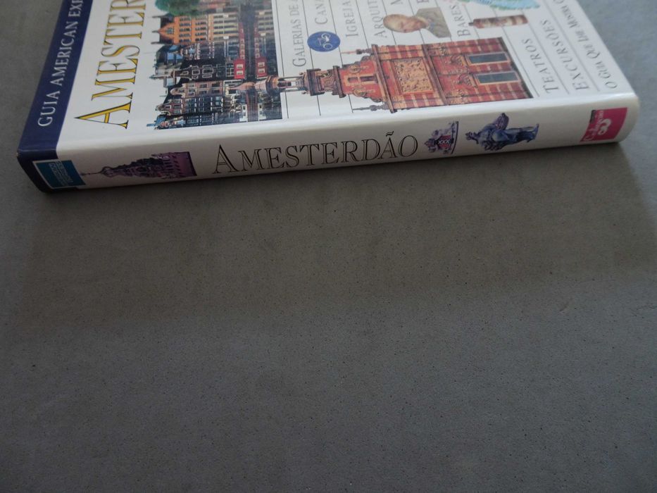 Livro Guia de viagem Guia Turístico American Express - Amesterdão
