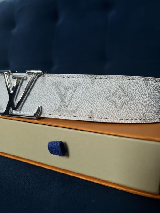 Louis Vuitton pasek biały nowy  110cm