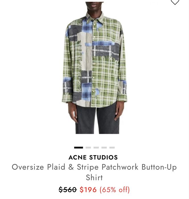 Acne studios рубашка