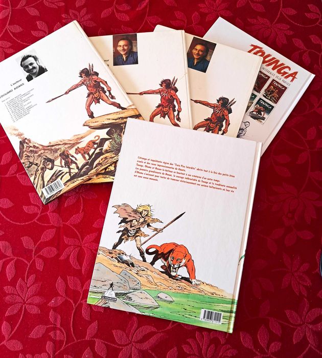 Livros BD - Tounga de Édouard Aidans (Edição em francês)