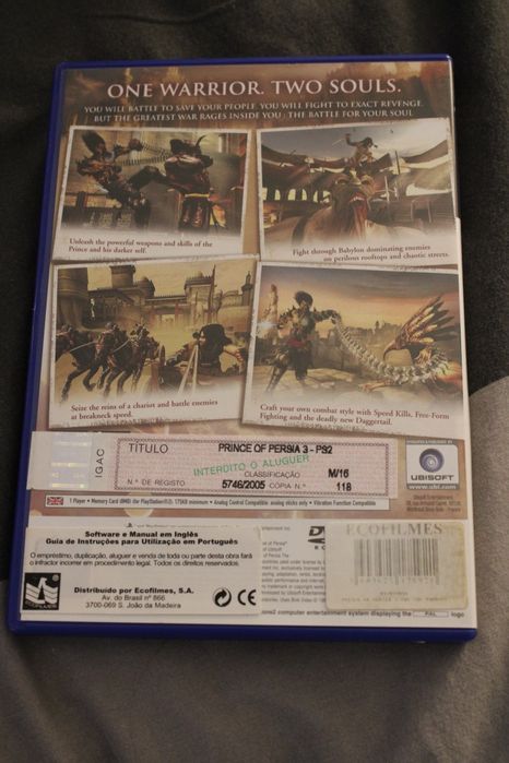 Prince of persia the two thrones ps2