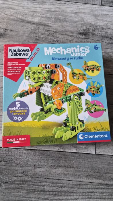 Mechanics junior Clementoni Naukowa Zabawa Dinozaury w ruchu