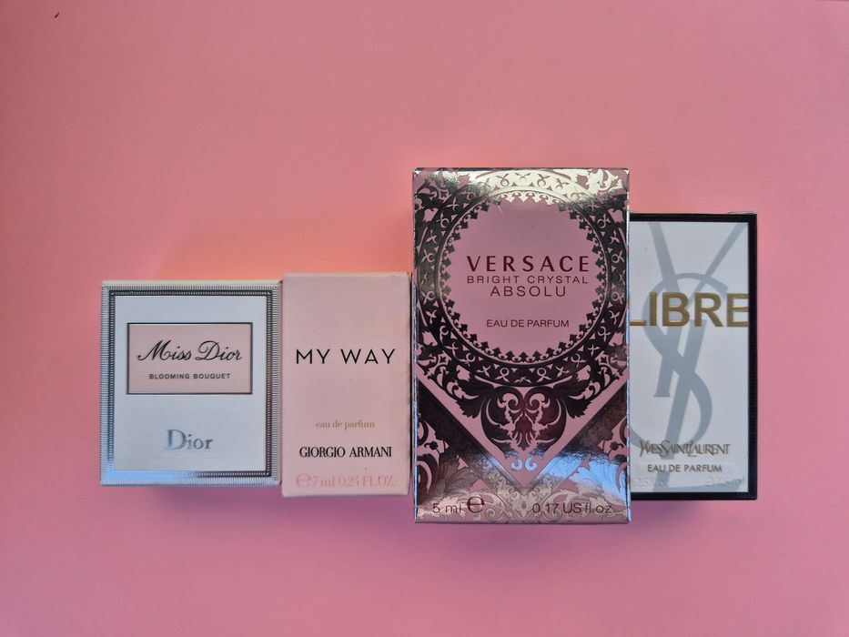 4 mini zapachy dla kobiet