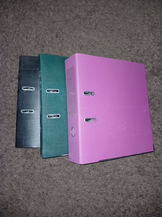 Папки регистратори на кільцях великі