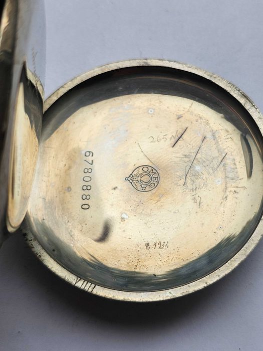 Omega Chronographe koperta ze szkłem