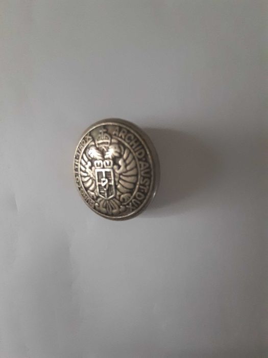 Botão Casaco Antigo (Archid Avst Dux Burg Co Tyr 1780 X)