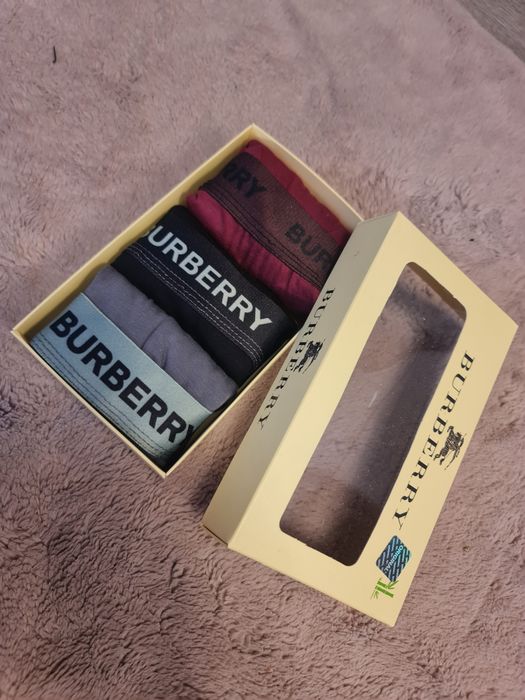 Bokserki burberry M L XL XXL 3pak