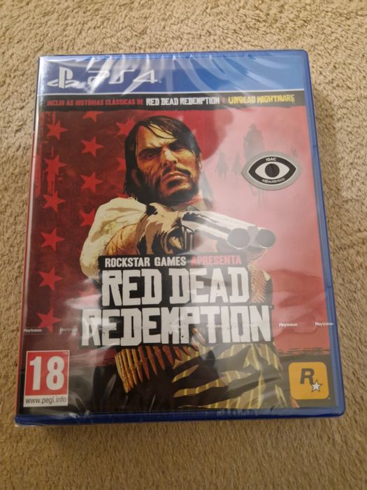 Red Dead Redemption 1 Remastered PS4 novo e selado