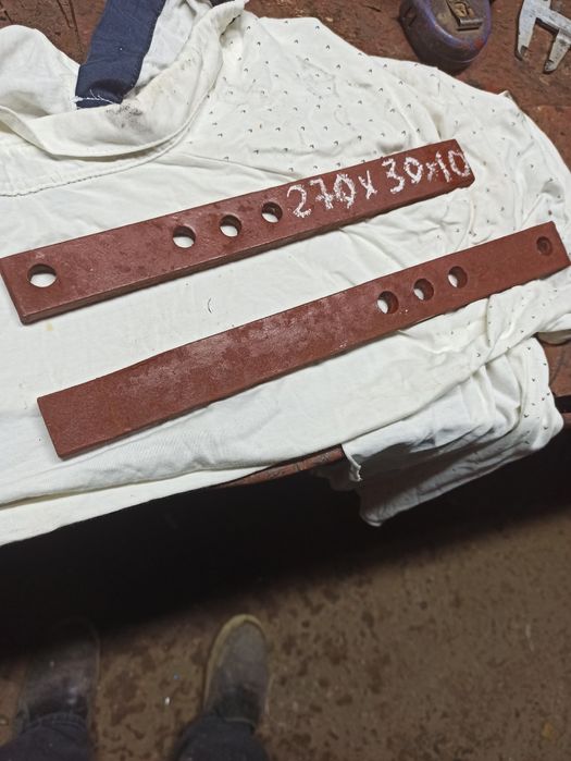 Стальна пластина по розмірах.